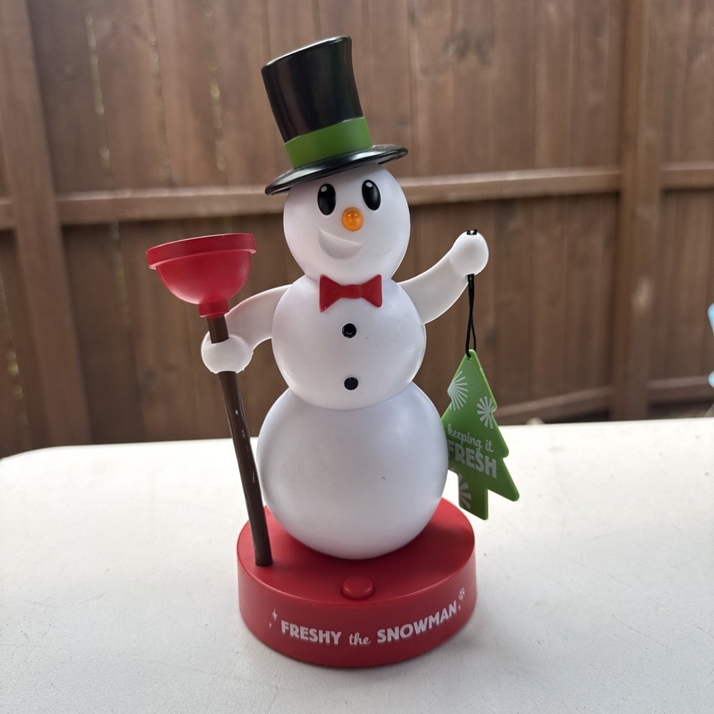 Hallmark Freshy the Snowman Jolly in the John, Motion Sensor! Tells Toilet Jokes